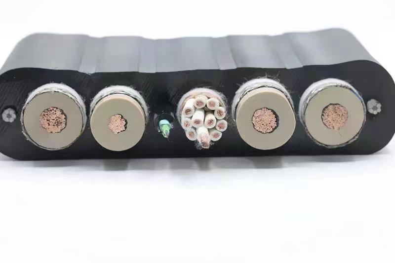 阻燃行车专用扁电缆ZC-YVFB 12＊2.5／4／6 12芯2.5平方