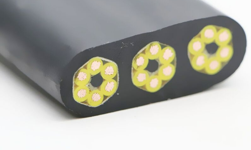 阻燃耐寒扁电缆ZRA-TVVB 1＊2＊2.5平方