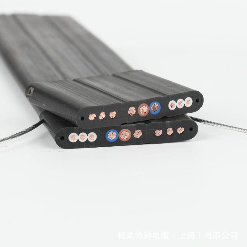 阻燃耐高温硅橡胶扁电缆ZRA-YGCB 2＊6